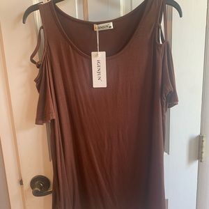 iGenjun brown top